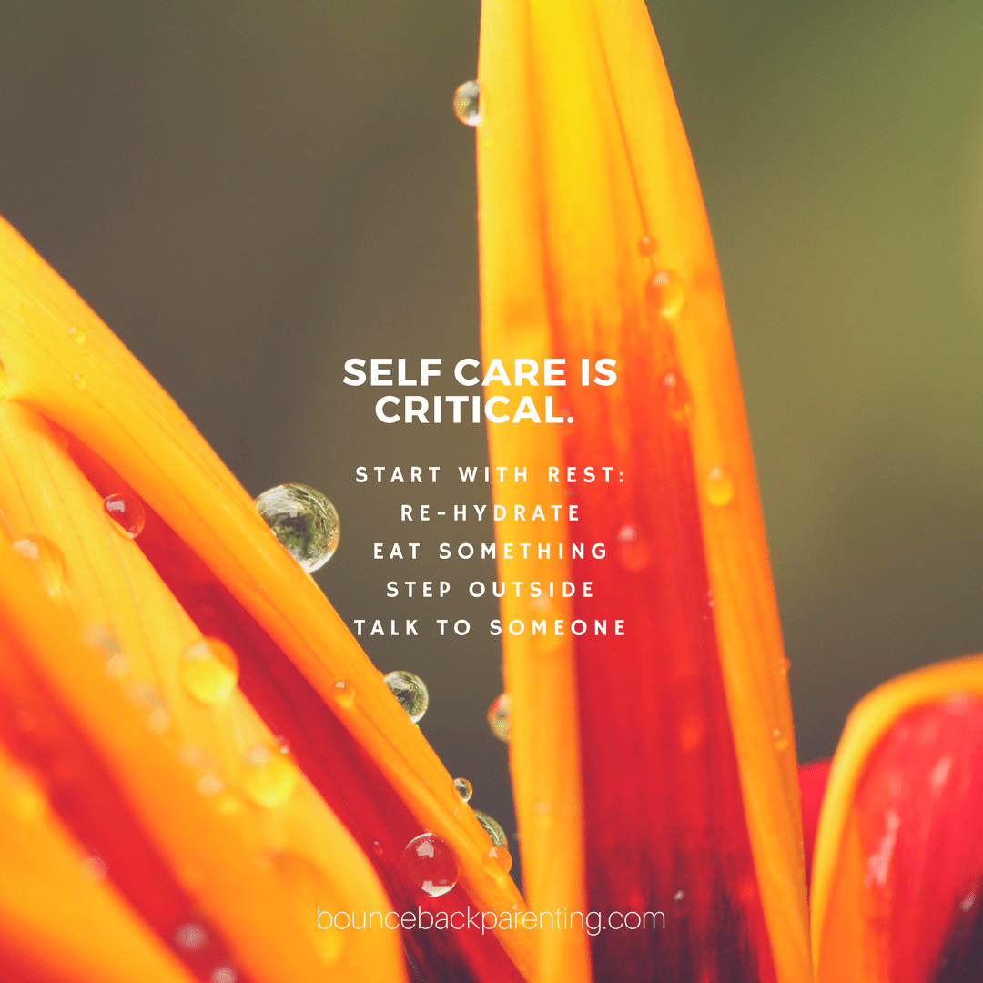 Self Care Starts Here: how to use the REST acronym